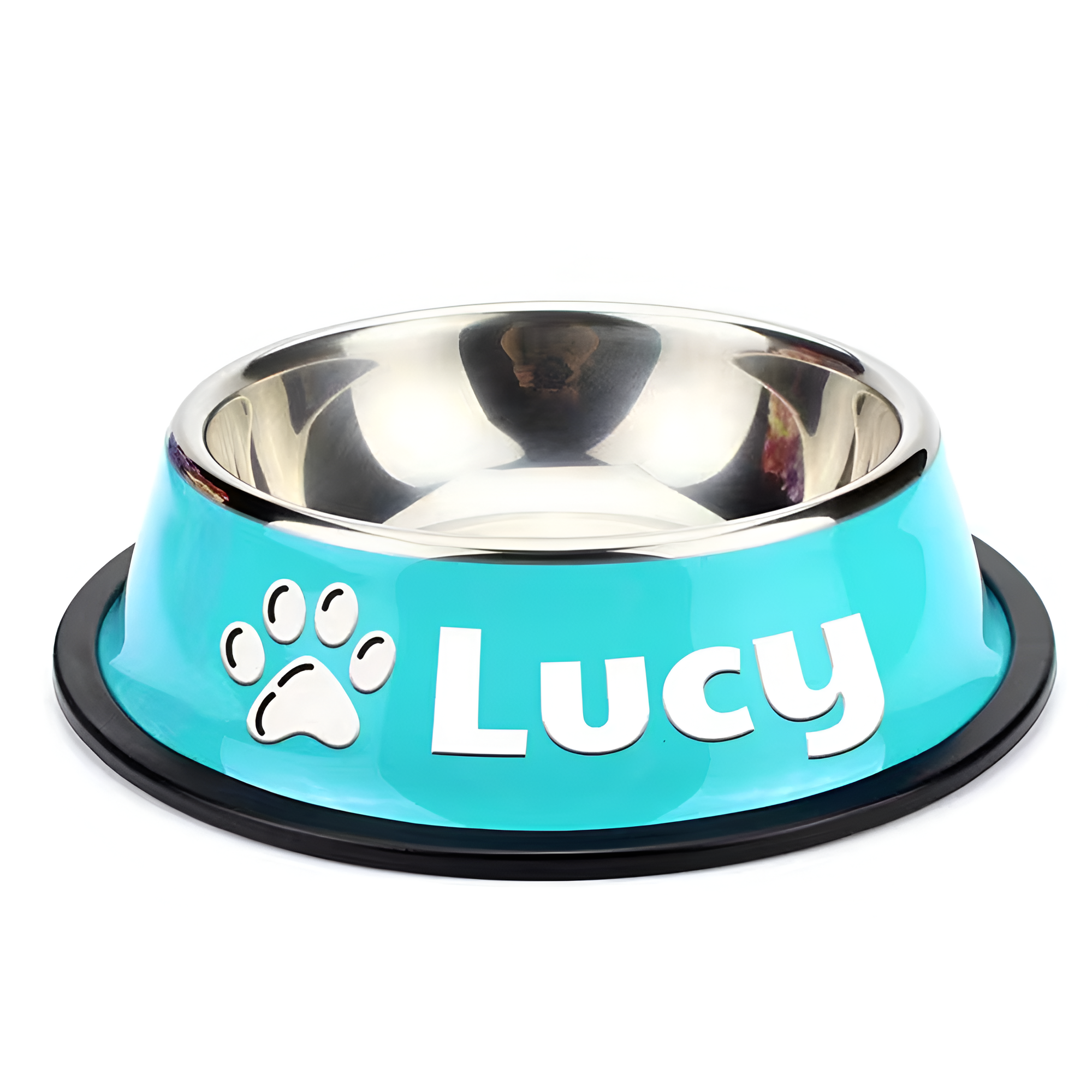 [Copy]Steel Pet Bowl With Custom Name For Cats And DogsPersonalized Stainless Pet Feeding Bowl - Image 3