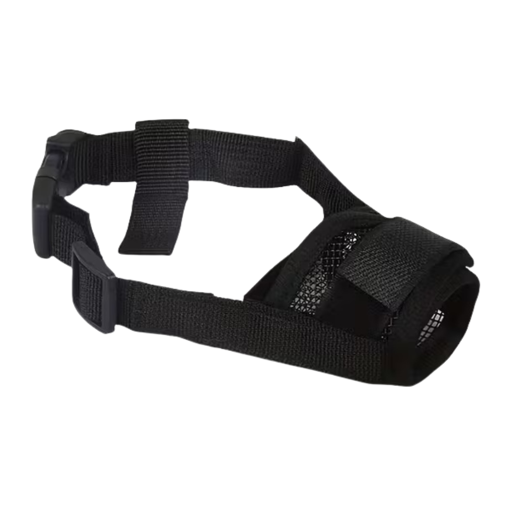 Dog Mouth Cover With Adjustable StrapsDog Mouth Cover With Adjustable Straps - Image 2