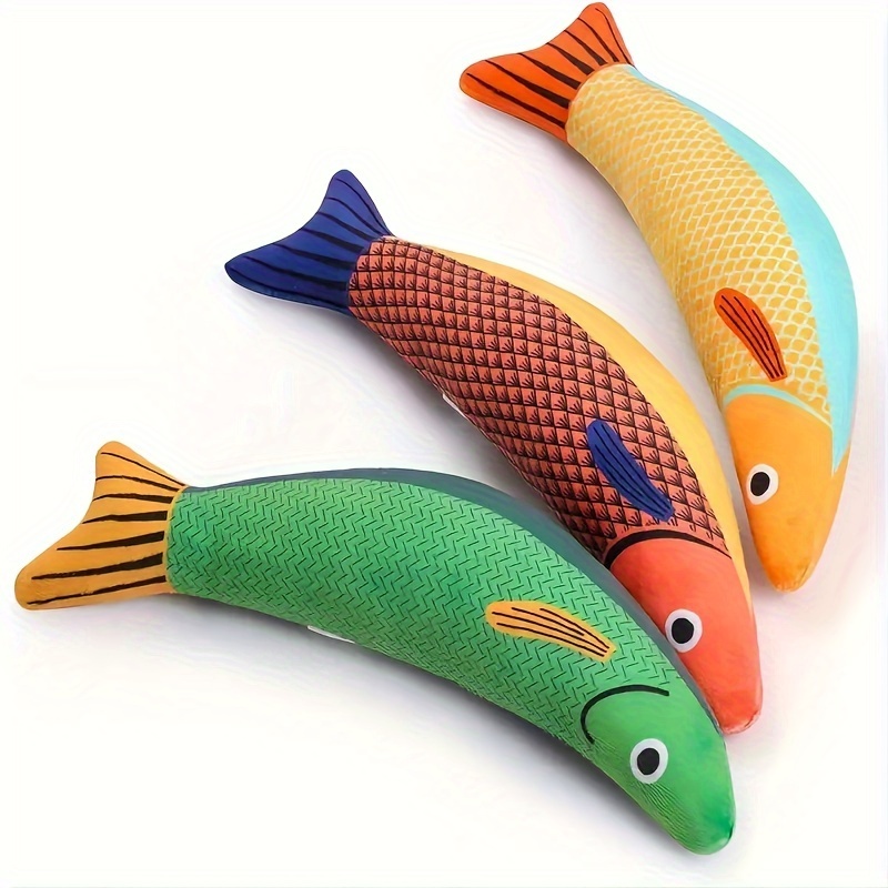 Fish Shape Interactive Cat Toy SetFish Shape Interactive Cat Toy - Image 5