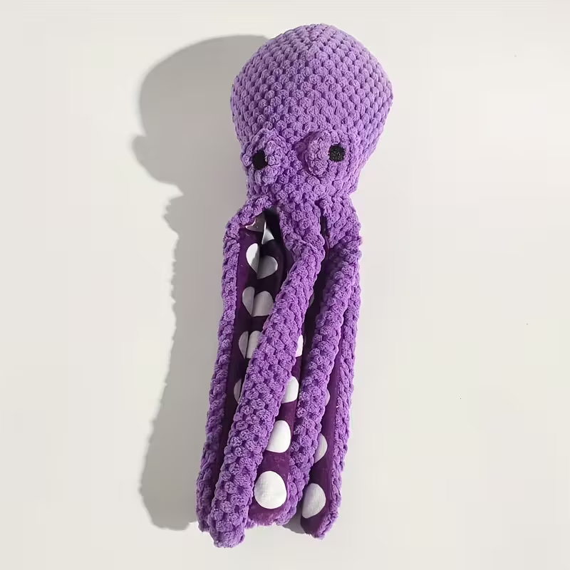 Plush Squeaky Chew Dog Toy For TeethingPlush Squeaky Chew Dog Toy For Teething - Image 3