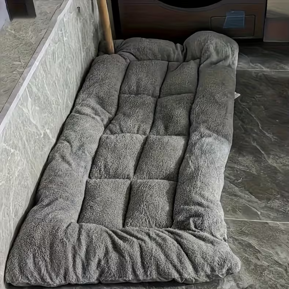 Plush Rectangular Pet Bed Sofa For Dogs