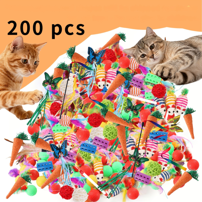 Mixed Cat Toy Set For Daily Interactive Play FunMixed Cat Toy Set For Daily Interactive Play Fun - Image 5