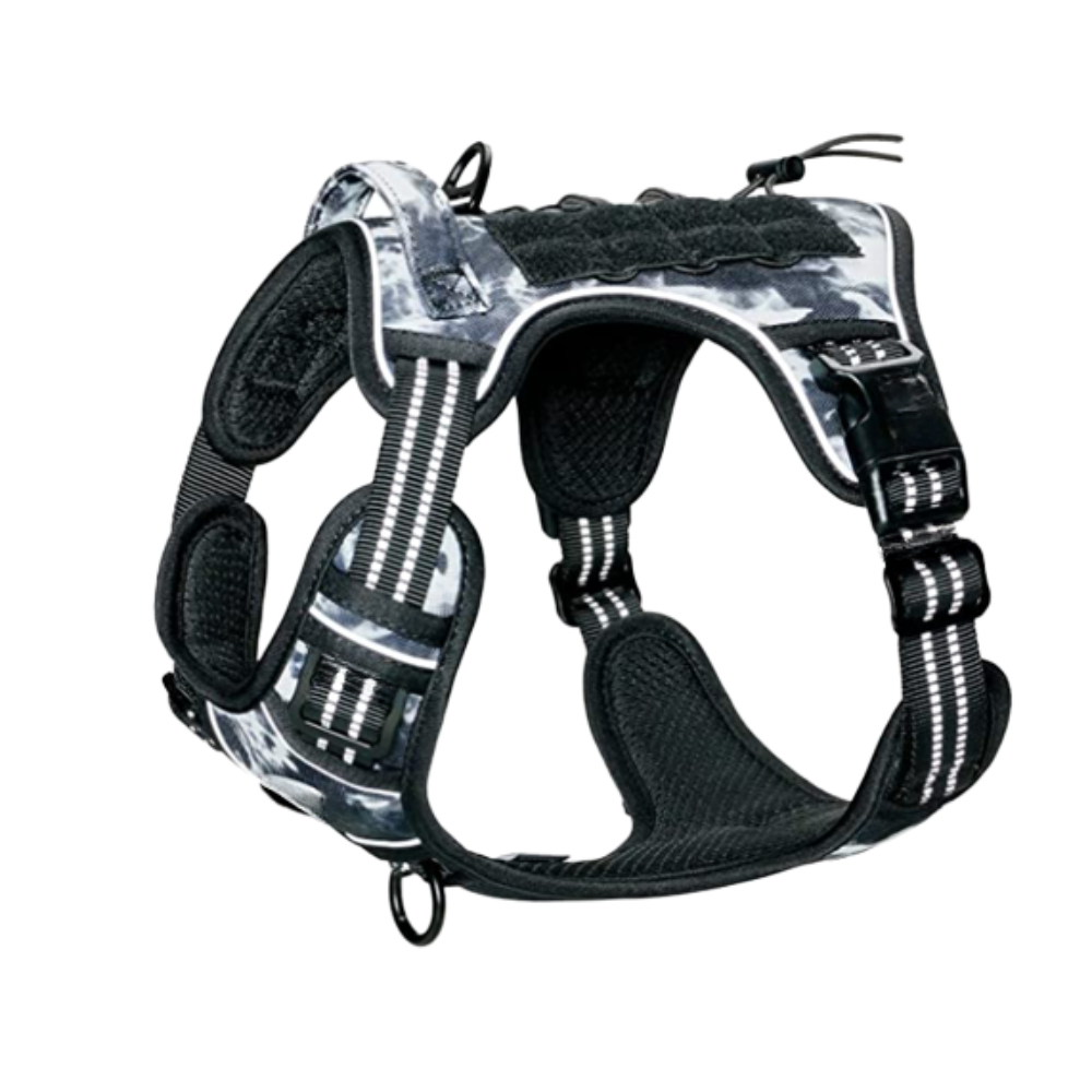 Reflective Safety Dog Harness for S to XL Dogs with Adjustable and Breathable