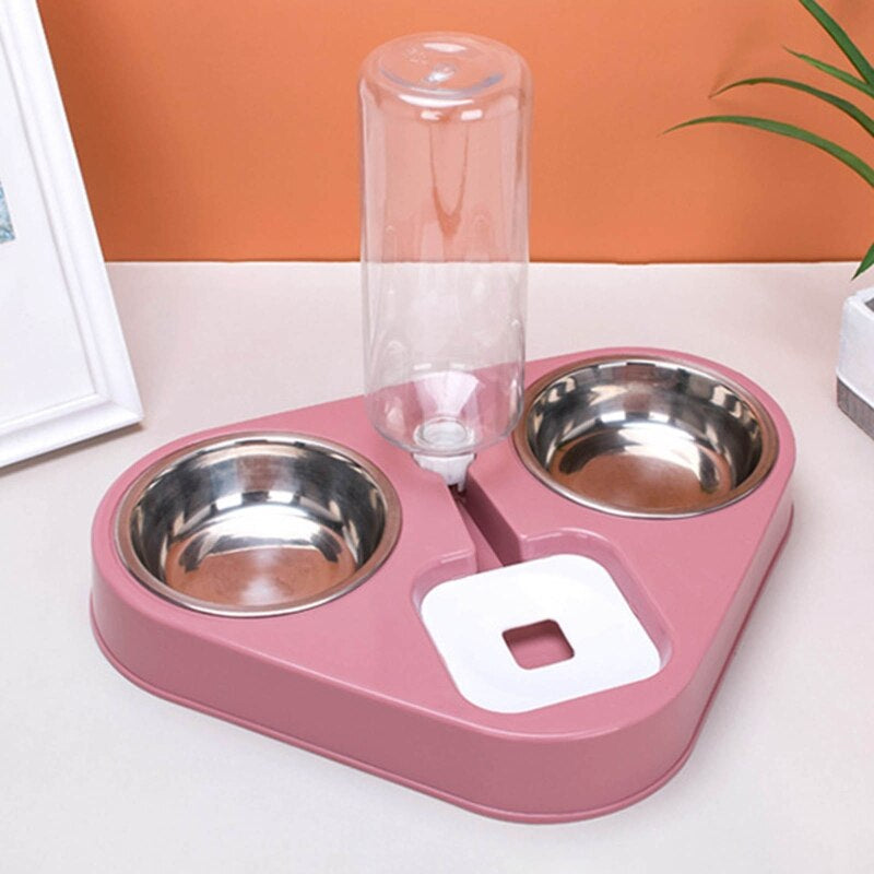 Dual Bowl Water Feeder Stainless Steel For DogDual Bowl Water Feeder Stainless Steel For Dog - Image 5