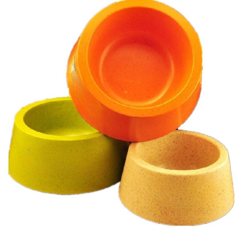 Stainless Steel Dog Water Bowl for S to M Dogs Easy Clean Healthy Eating for Pets — front view