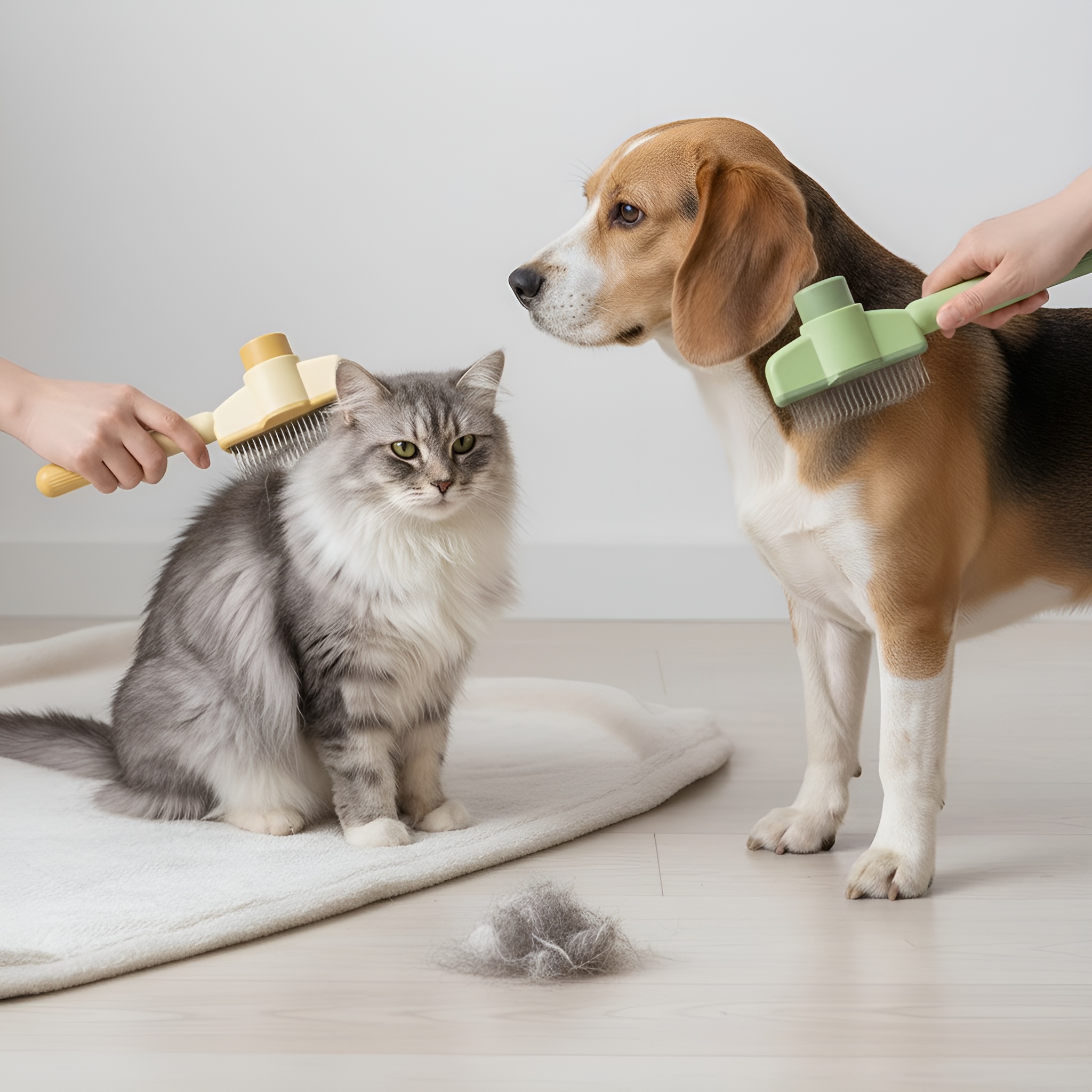 Professional Pet Hair Remover Lint Roller for Dogs and Cats with Waterproof and Lightweight — side view