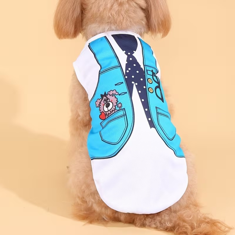 Printed Pullover Dog Apparel VestSeasonal Printed Pullover Vest For Dogs - Image 4