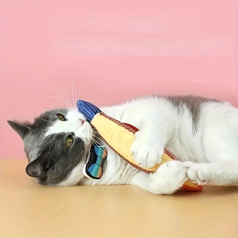 Interactive Cat Automatic Electronic Toy with Lightweight for Indoor Cats — front view