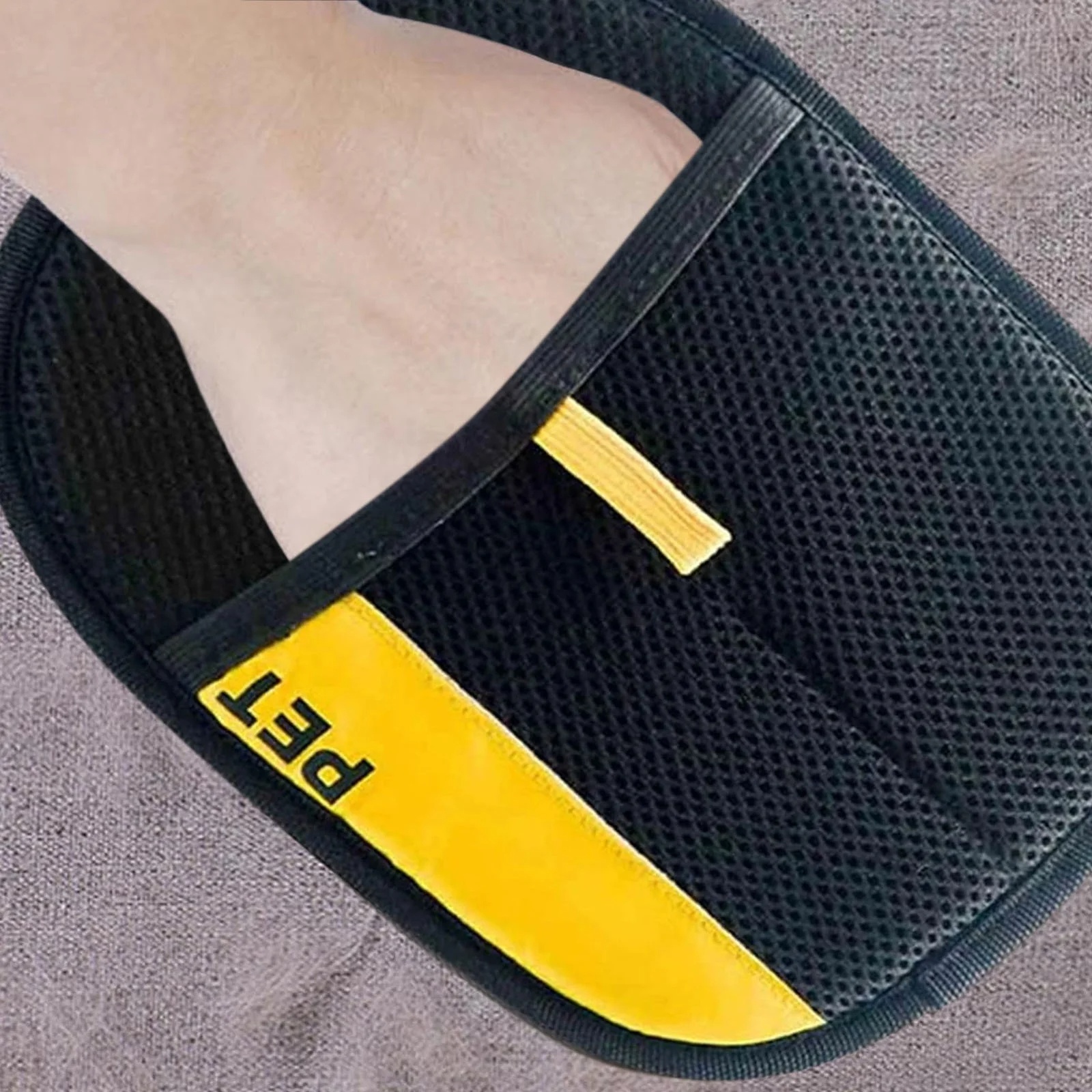 Pet Grooming GlovesDouble Sided Pet Hair Removal Grooming Glove - Image 4