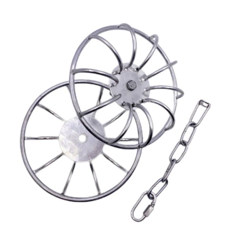 Metal Bird Swing Toy for Parrots Cockatiels and Budgies Cage Accessories for Mental Stimulation — packaging