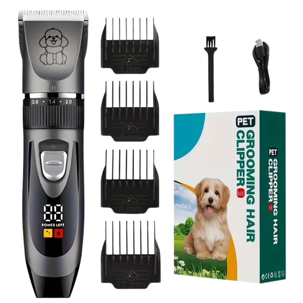Rechargeable Grooming Kit for Trimming Hair of Different LengthsCordless Grooming Clipper Set For Pets With Adjustable Trimming Lengths - Image 5