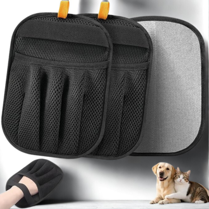 Electrostatic Five Finger Reusable Pet Hair Remover Glove