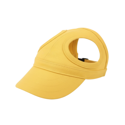 Adjustable Dog Baseball Cap With Headgear
