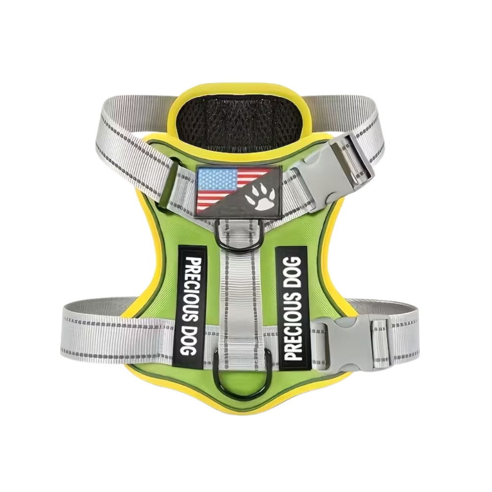 Adjustable Reflective Service Dog Harness With Training Patch SetAdjustable Reflective Service Dog Harness With Training Patch Set - Image 12