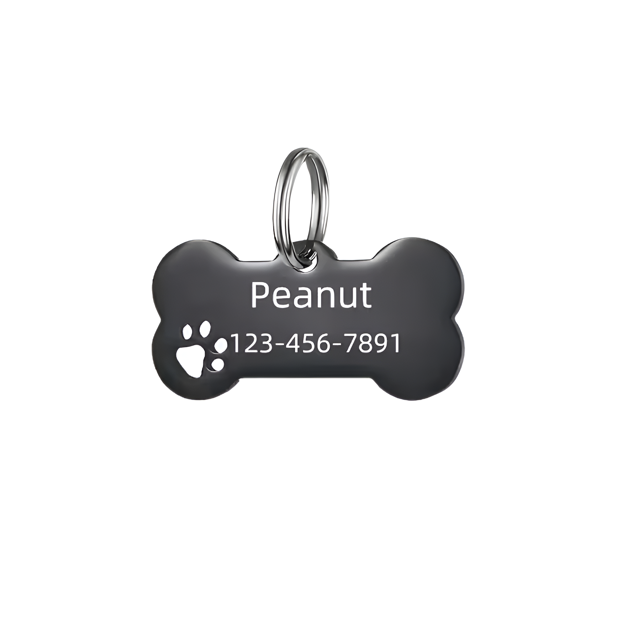 Custom Dog Tag With Engraved Name And Phone NumberCustom Dog Tag With Engraved Name And Phone Number - Image 2
