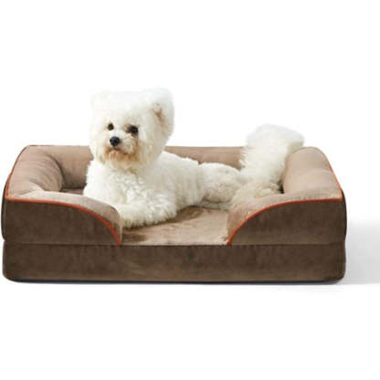 Orthopedic Dog bed - Waterproof , Foam Sofa with Nonskid Bottom Couch | Pet Bed for Dogs & Cats