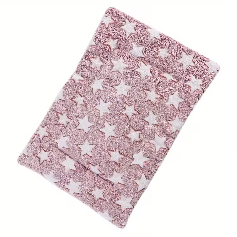 Dog Pillow Soft Pet Blanket Reversible Fleece Dog BlanketSoft Fleece Blanket For Dogs With Reversible Design And Pillow - Image 5