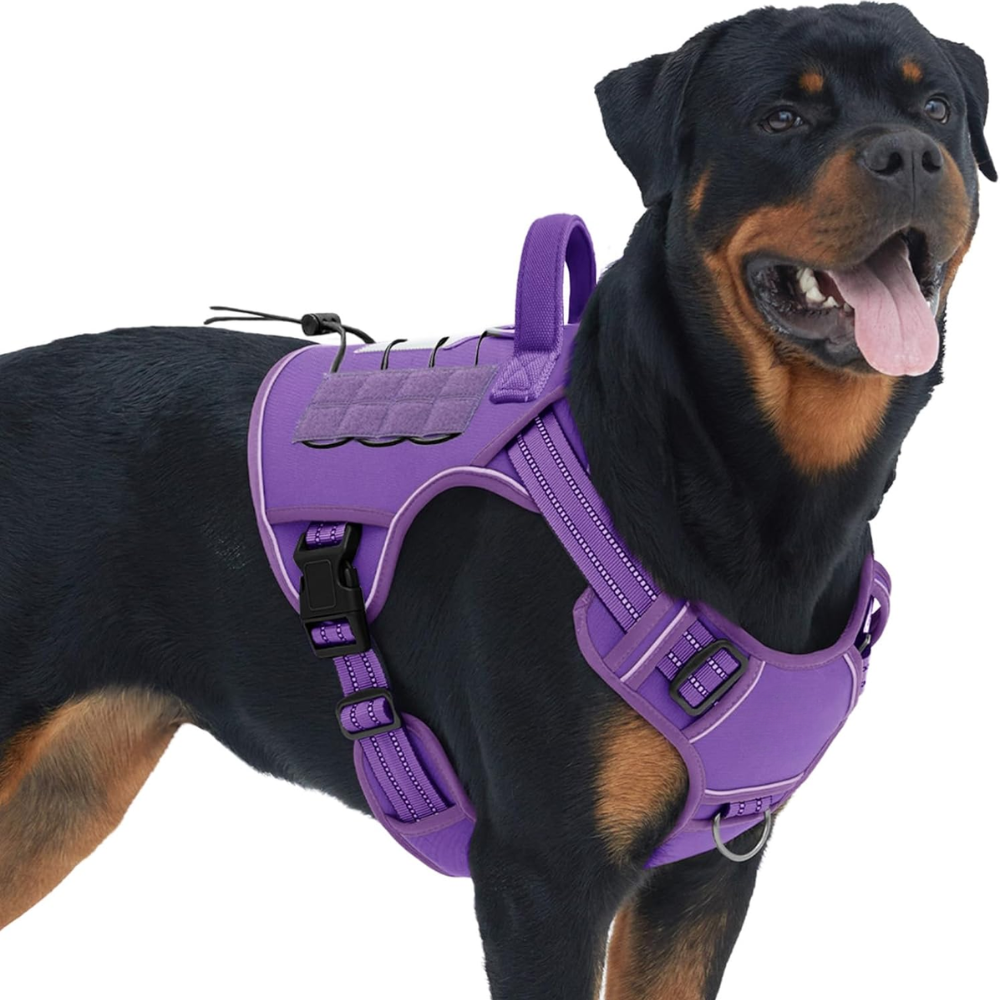 Tactical Dog Harness No Pull Adjustable Reflective VestTactical Dog Harness No Pull Adjustable Reflective Vest - Image 2