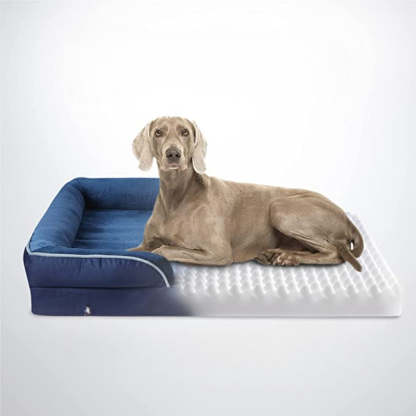 Orthopedic Dog bed - Waterproof , Foam Sofa with Nonskid Bottom Couch | Pet Bed for Dogs & Cats