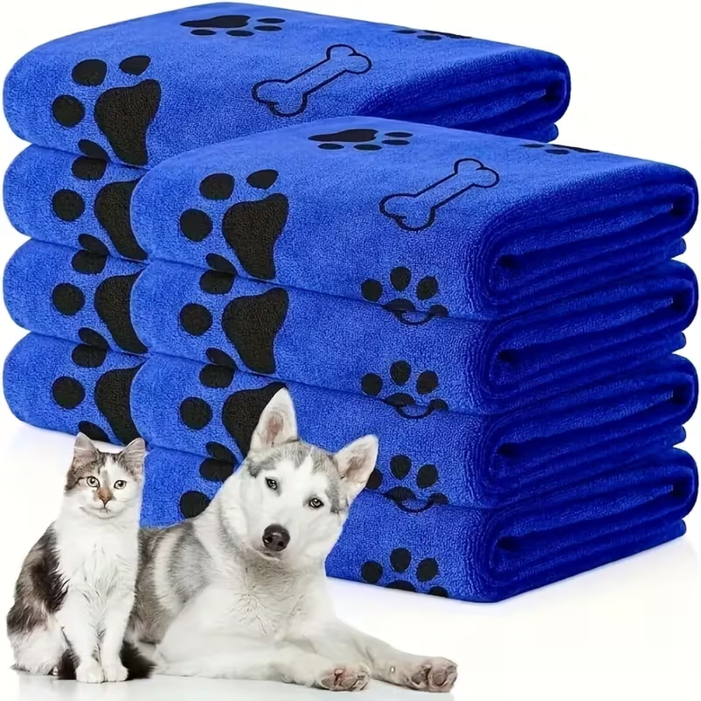 Pet Bath Towel With Fast Drying Microfiber For Dogs