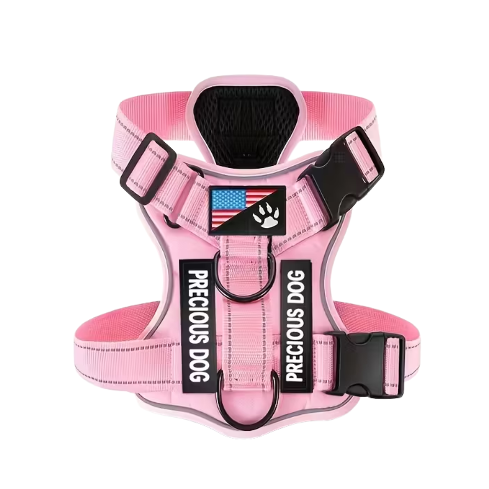 Adjustable Reflective Service Dog Harness With Training Patch SetAdjustable Reflective Service Dog Harness With Training Patch Set - Image 6