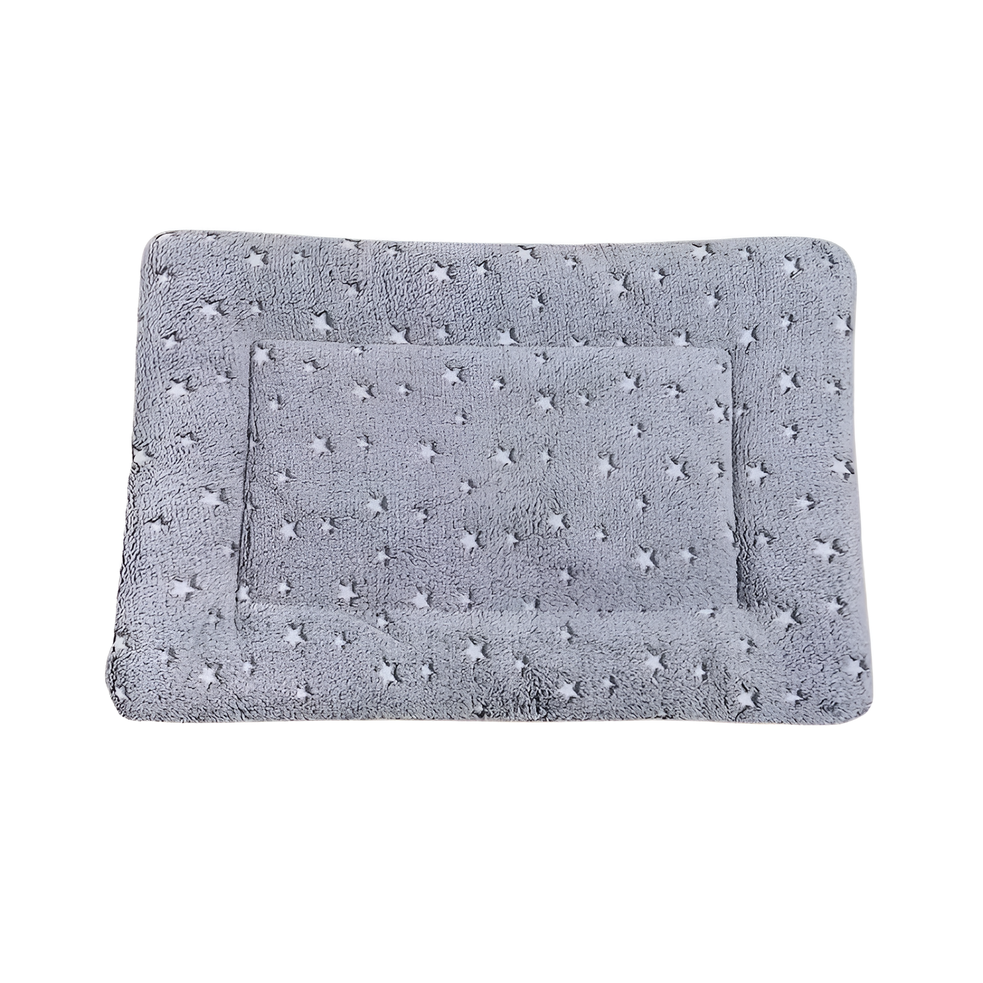 Rectangular Pet Floor Mat With Cushioned Support And Paw Print PatternRectangular Pet Floor Mat With Cushioned Support And Paw Print Pattern - Image 7