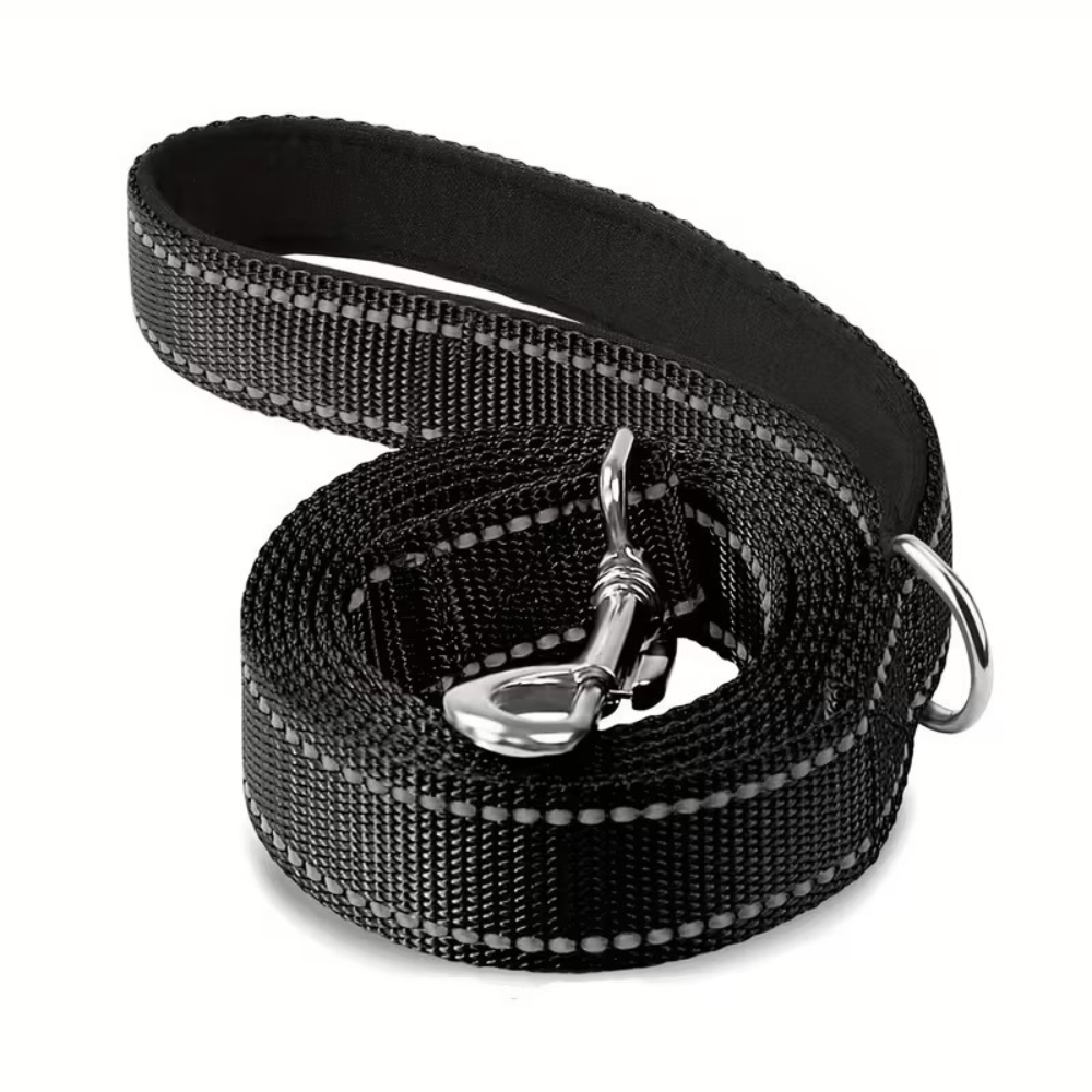 Reflective Neoprene Dog Leash With PaddingReflective Neoprene Dog Leash With Padding - Image 3