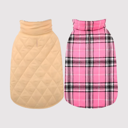Reversible Dog Jacket for Small Dogs
