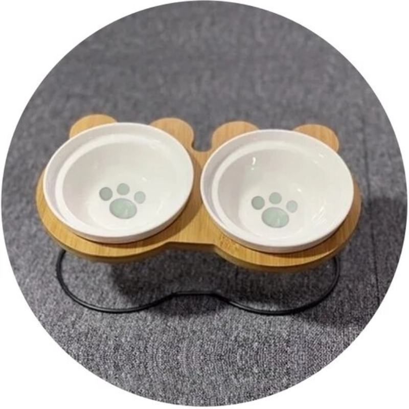 Stainless Steel Cat Food and Water Bowl for Indoor Cats Clean Hygienic Easy to Maintain for Daily Use Pet — view 11