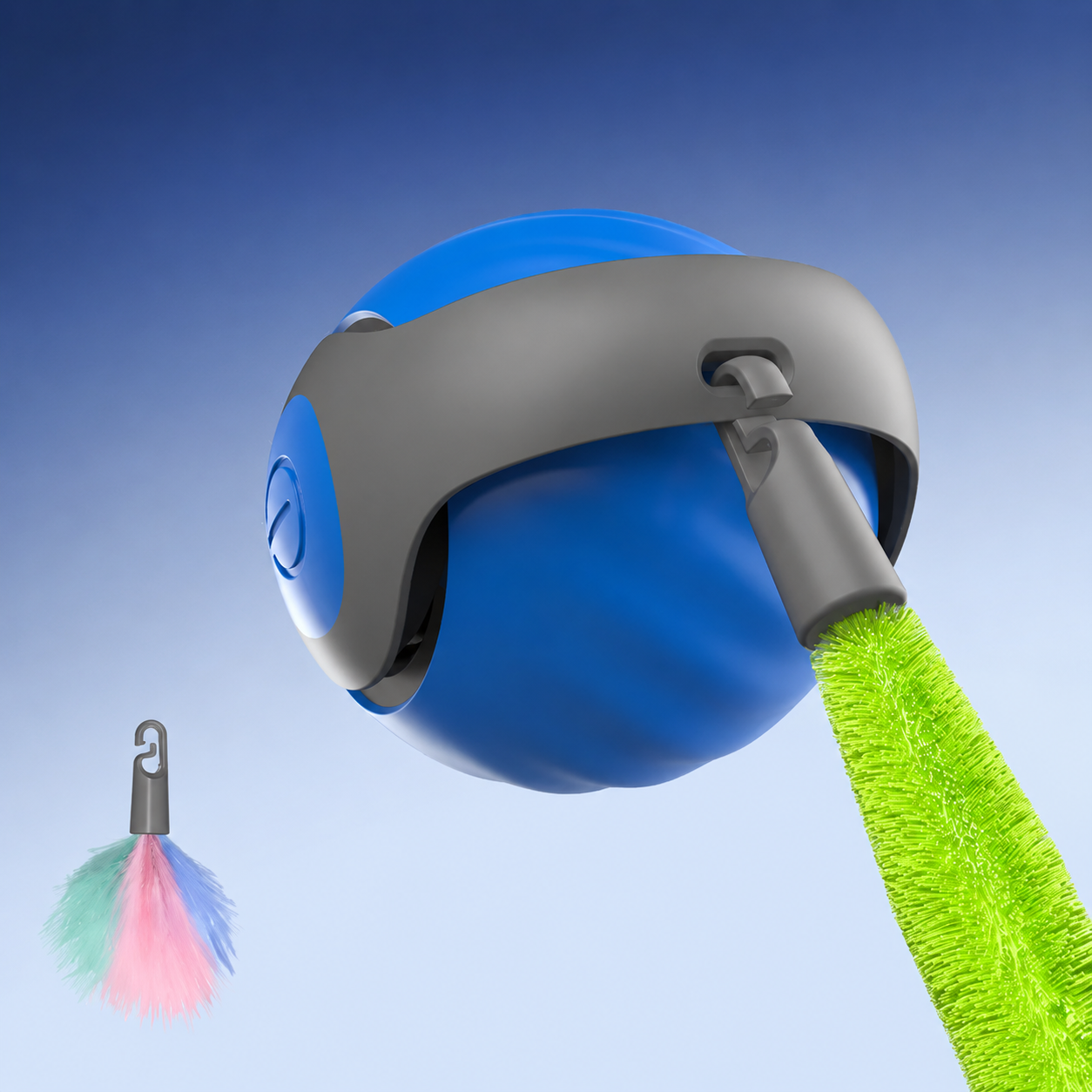 Pack Of 2 Interactive Automatic Rolling Ball Cat Toy