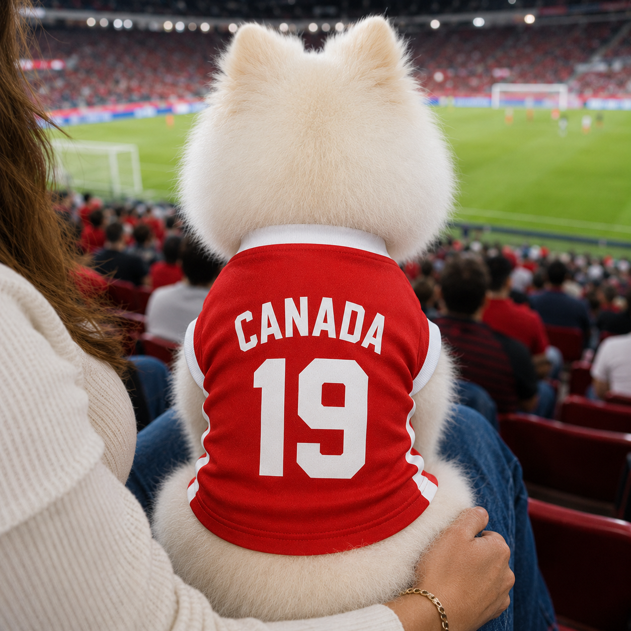 World Cup 2026 Canada Soccer Pet Jersey