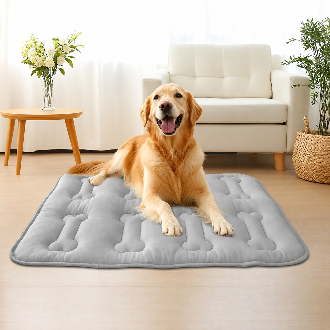 2 Pieces Portable Washable Pet Cooling Pad For Indoor Outdoor Use