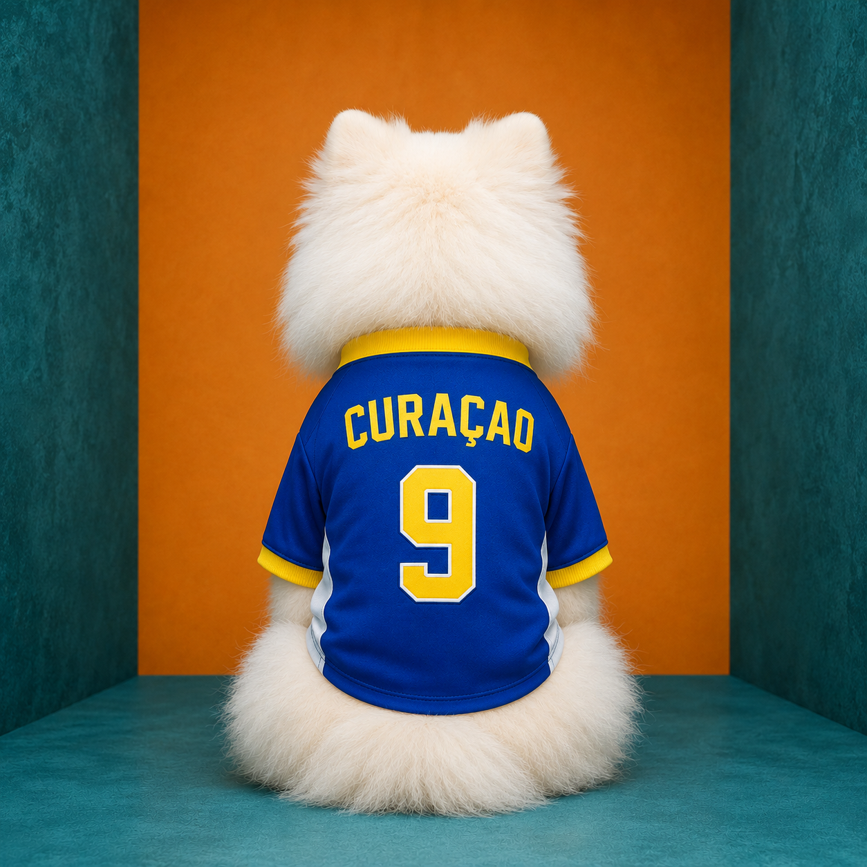 World Cup 2026 Curaçao Soccer Pet Jersey