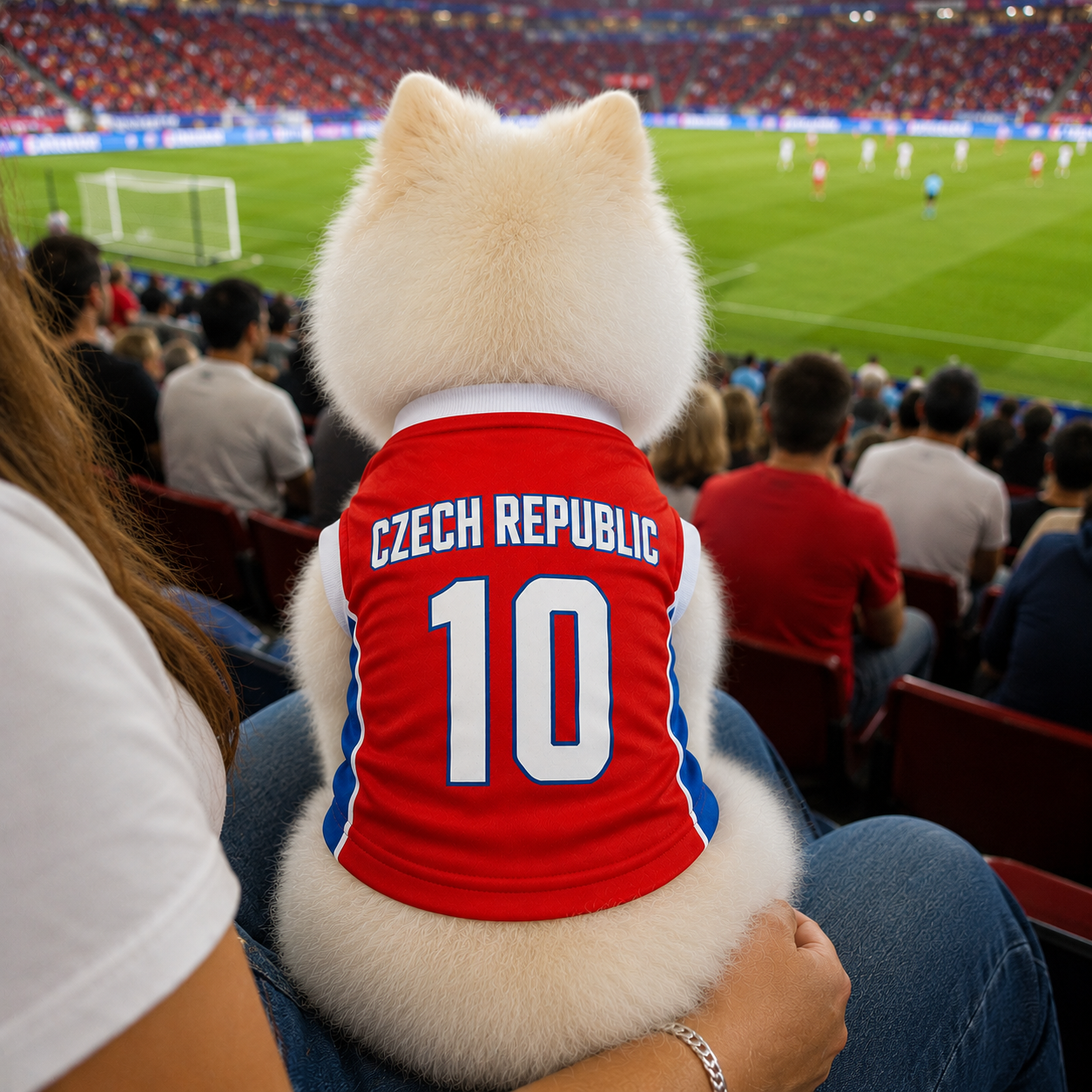 World Cup 2026 Czech Republic Soccer Pet Jersey