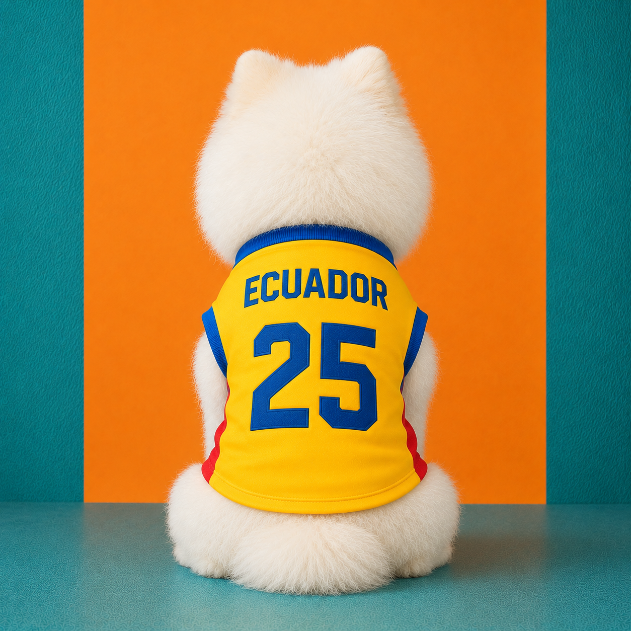 World Cup 2026 Ecuador Soccer Pet Jersey