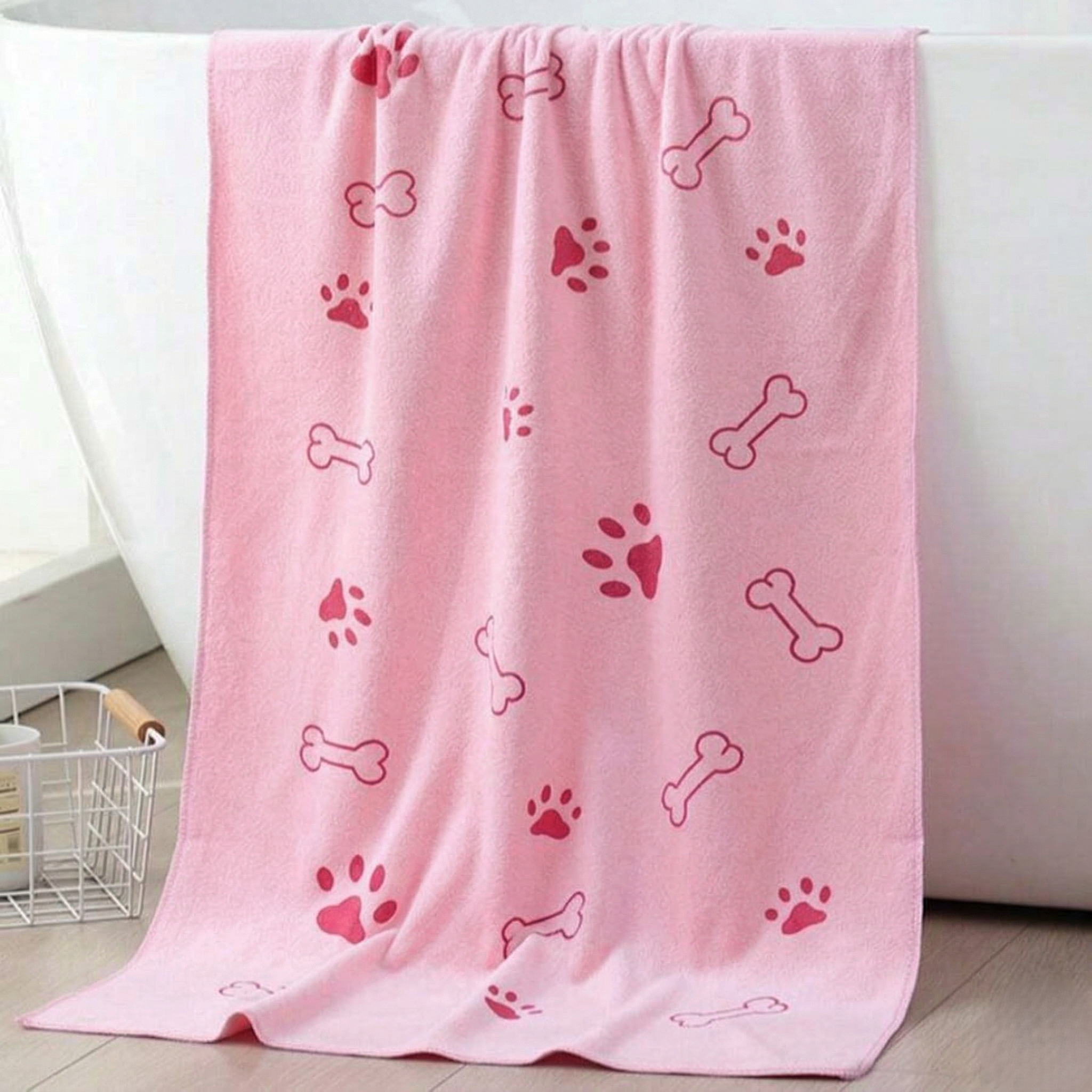 Absorbent Microfiber Pet Bathing Towel