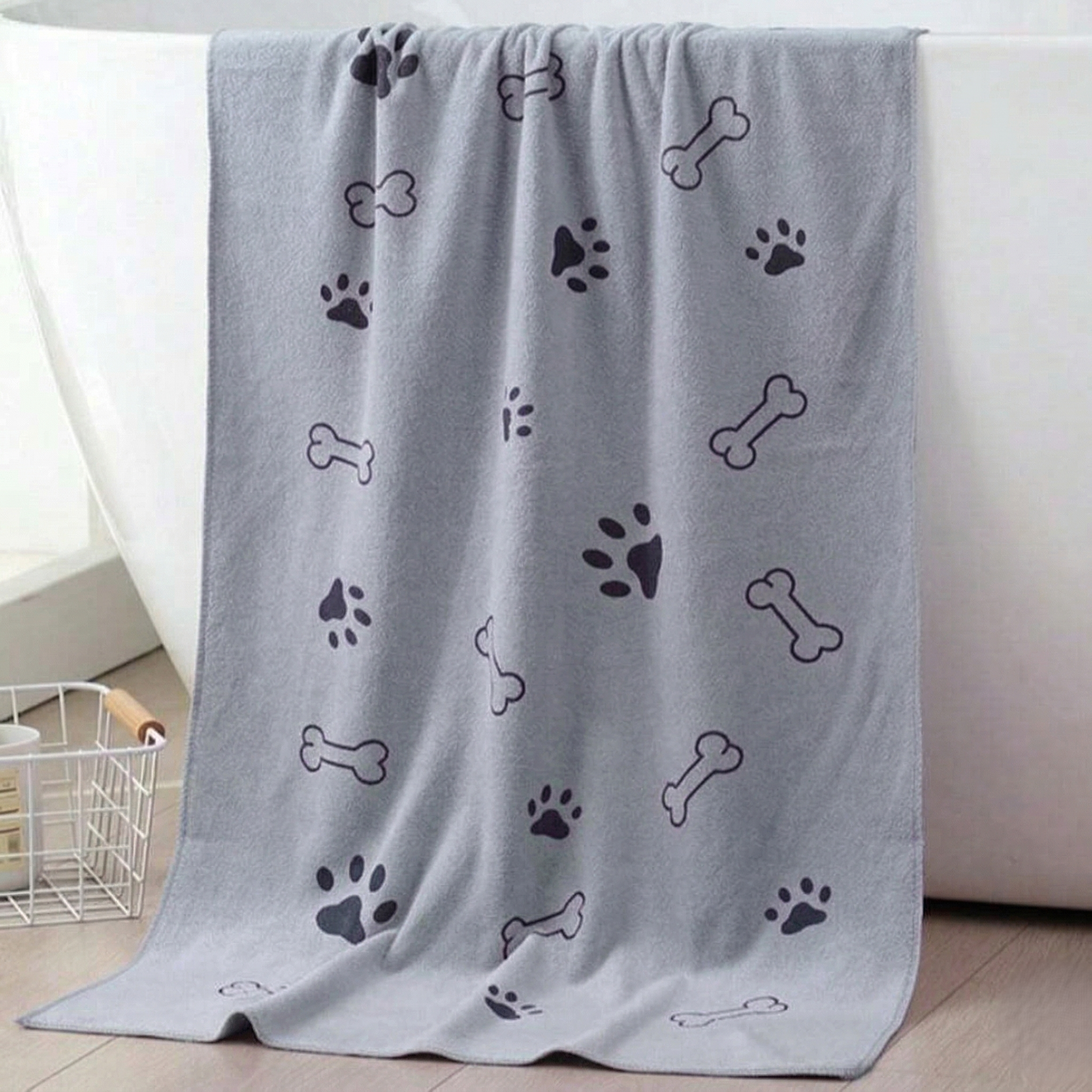 Absorbent Microfiber Pet Bathing Towel