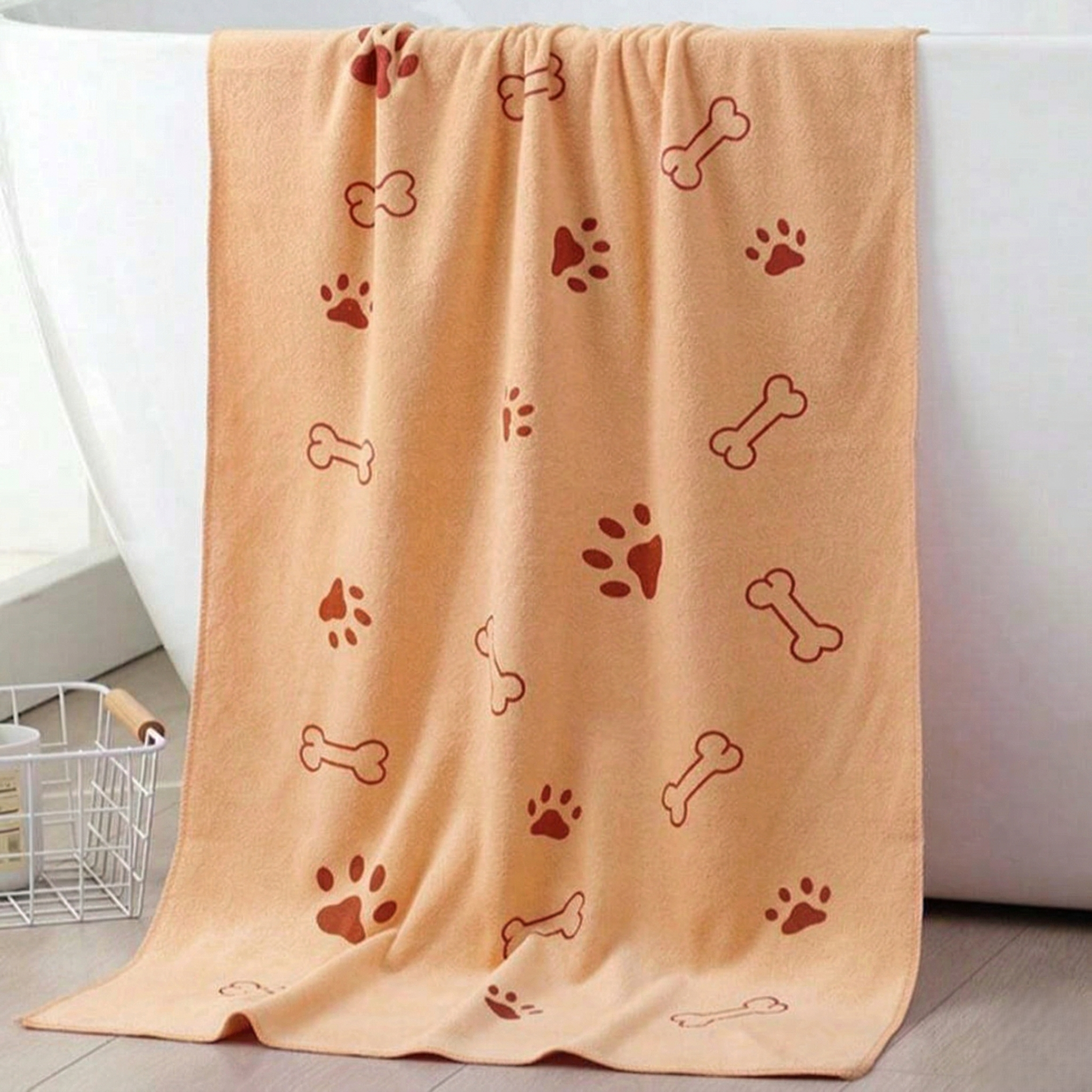 Absorbent Microfiber Pet Bathing Towel