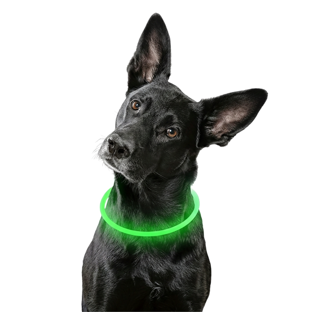 Glow In The Dark Dog Collar With Rechargeable USB PowerGlow In The Dark Dog Collar With Rechargeable USB Power - Image 11
