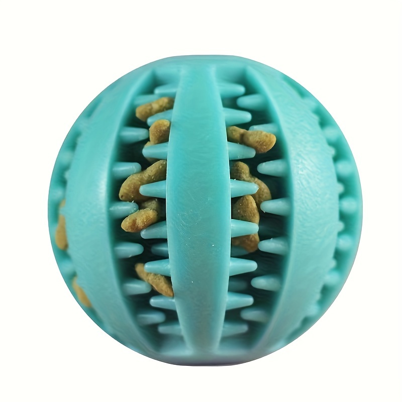 Interactive Dog Chew Ball With Treat Holder And Teeth Cleaning DesignInteractive Treat Ball For Dogs - Image 7