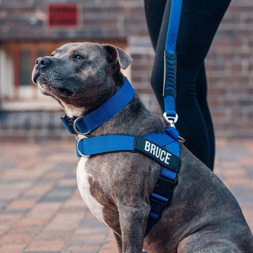 Adjustable Neck & Chafe Resistant Dog Harness