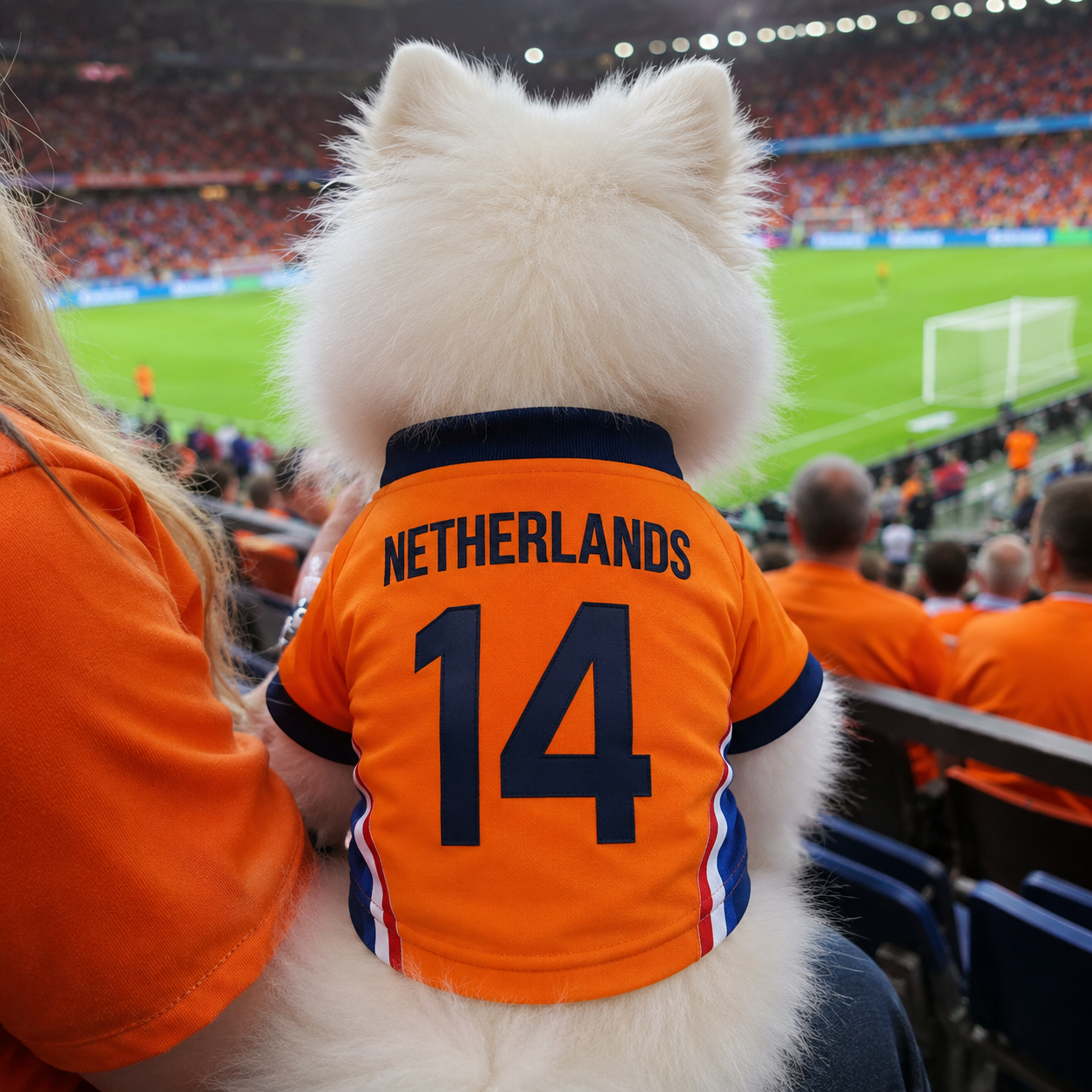 World Cup 2026 Netherlands Soccer Pet Jersey