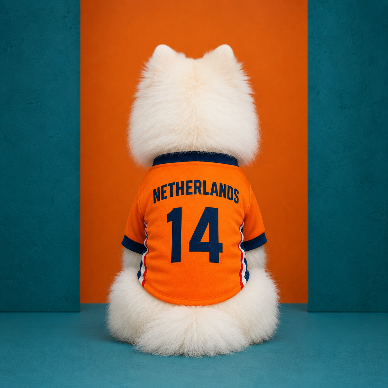 World Cup 2026 Netherlands Soccer Pet Jersey