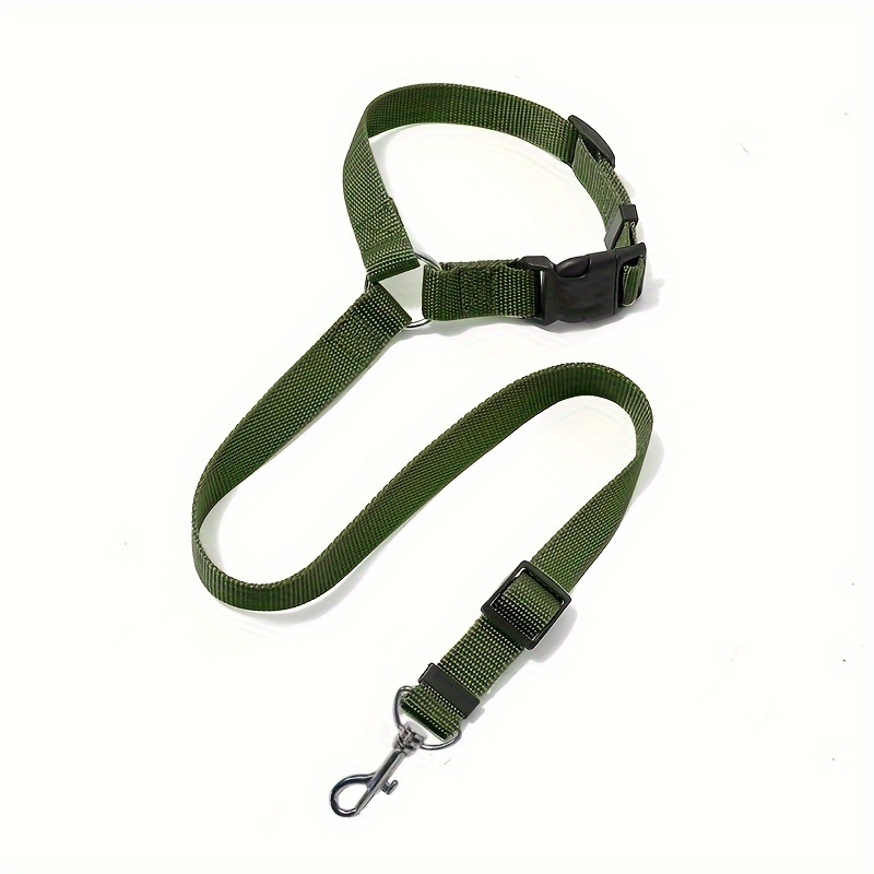Pet Car Safety Seat Belt With Adjustable Dog Harness Strap