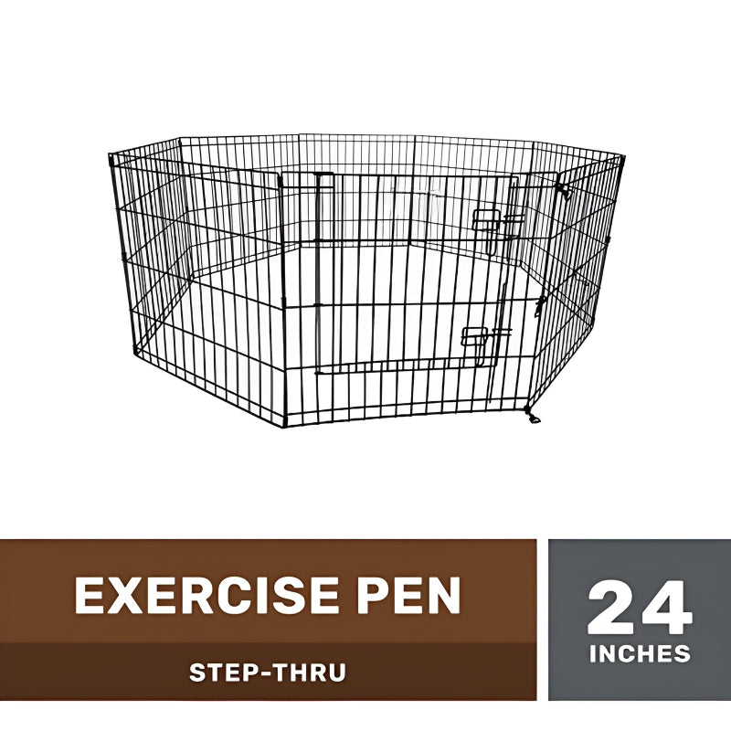 Portable Indoor Outdoor Exercise Pen With DoorPortable Indoor Outdoor Exercise Pen With Door - Image 2