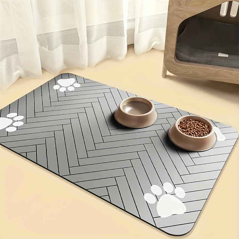 Quick Dry Diatom Mud Pet Feeding Mat For Cats And DogsQuick Dry Diatom Mud Pet Feeding Mat For Cats And Dogs - Image 3