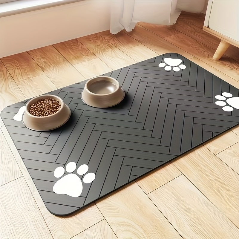 Quick Dry Diatom Mud Pet Feeding Mat For Cats And DogsQuick Dry Diatom Mud Pet Feeding Mat For Cats And Dogs - Image 4