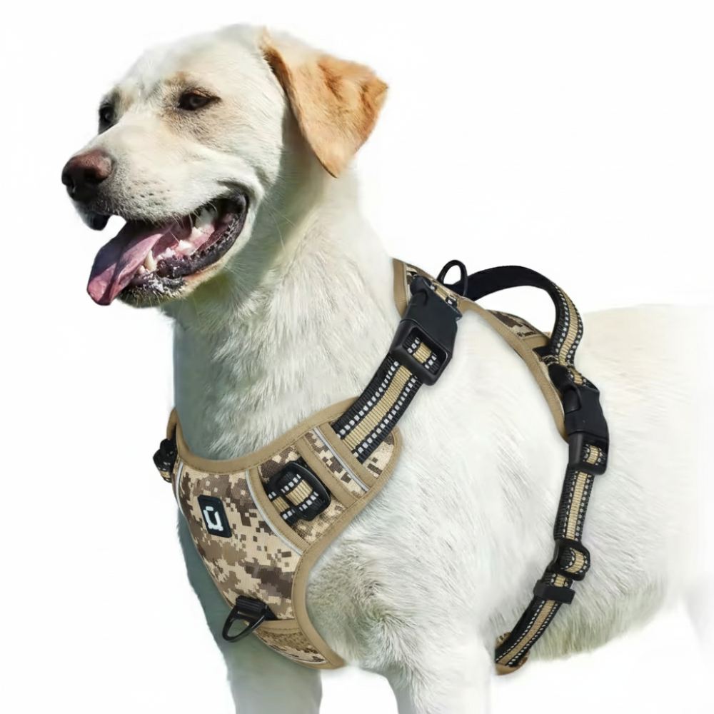Reflective No Pull Dog Harness With Handle For Easy WalkingReflective No Pull Dog Harness With Handle For Easy Walking - Image 10