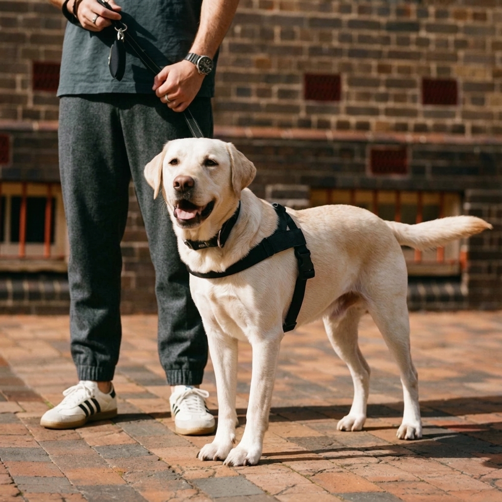 Adjustable Neck & Chafe Resistant Dog Harness