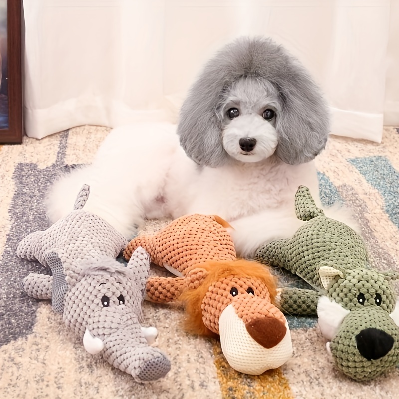 Squeaky Plush Dog Toys For Small And Medium Chewers